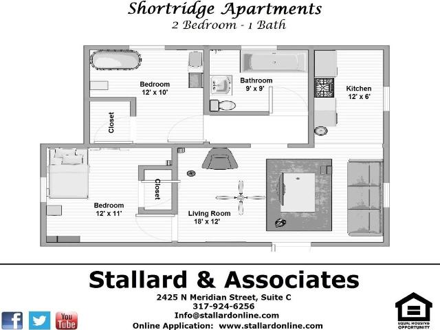 Apartment for rent in Camby, Indiana
