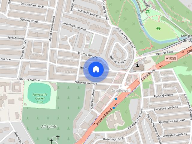 Apartment for rent in Cradlewell, Newcastle upon Tyne