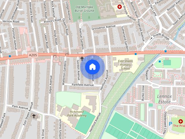 House for rent in East Sheen, Greater London