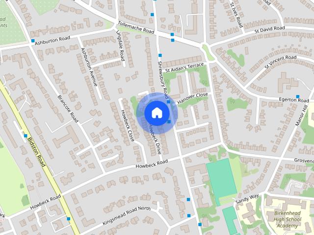 Apartment for rent in Claughton, Oxton