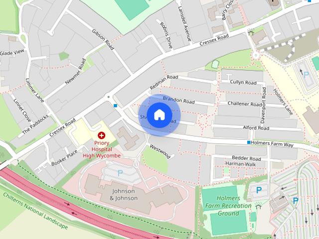 House for rent in Cressex, Buckinghamshire