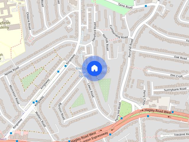 House for rent in Brandhall, Quinton