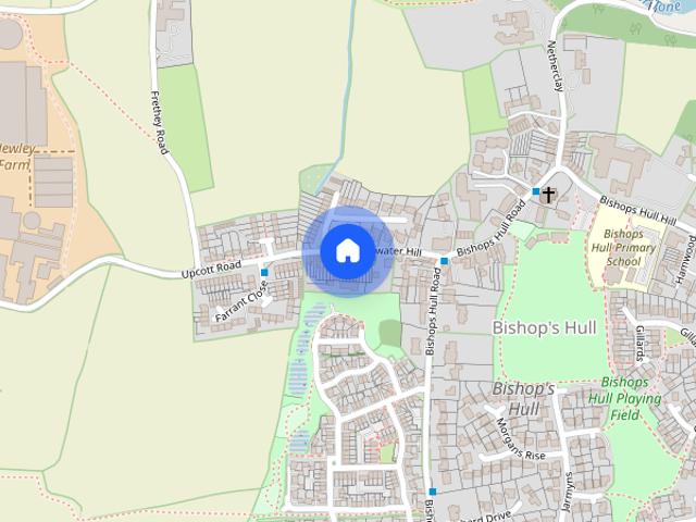 House for rent in Bishop's Hull, Somerset