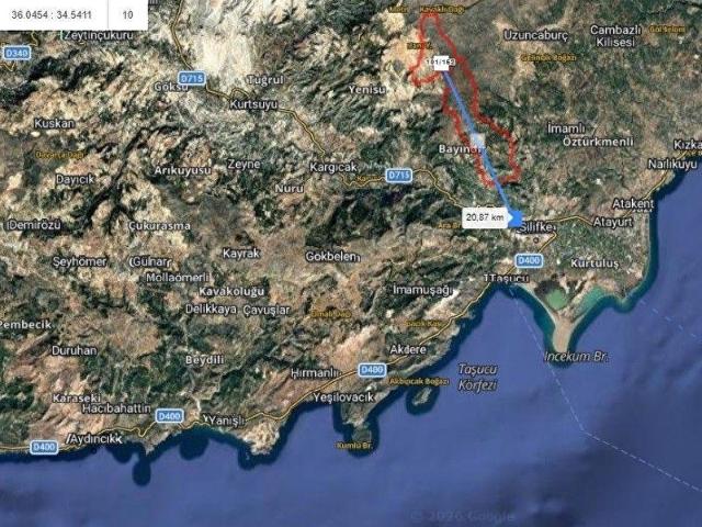 Silifke, Mersin içerisinde satılık Arsa