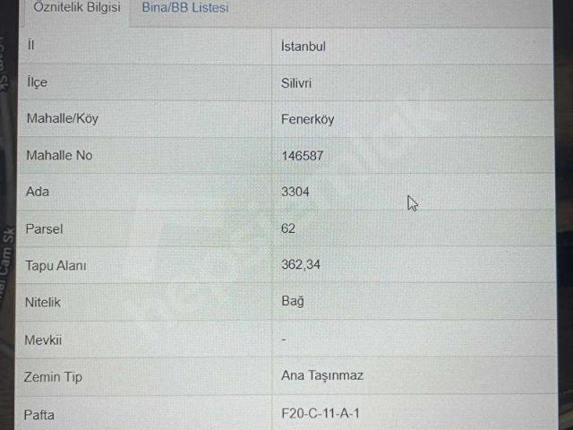 Silivri, İstanbul içerisinde satılık Arsa