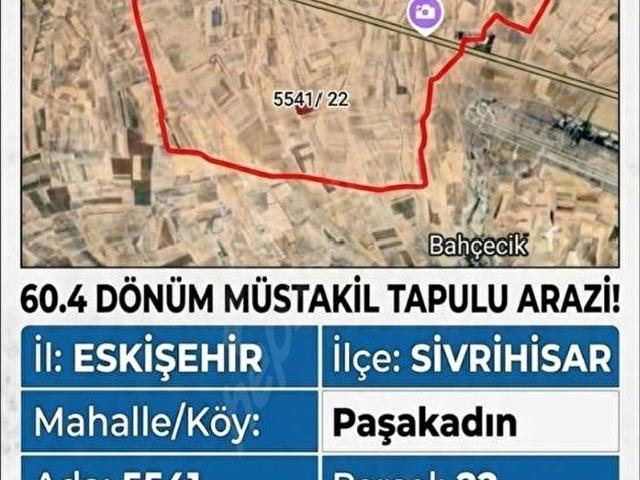 Sivrihisar, Eskişehir içerisinde satılık Arsa