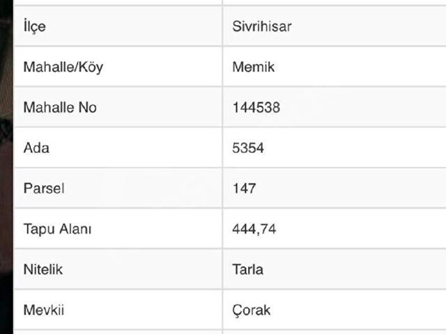 Sivrihisar, Eskişehir içerisinde satılık Arsa