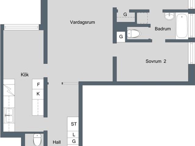 Lägenhet hyra i Gävle, Gävleborg