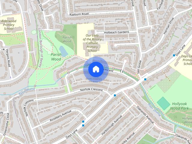 House for rent in Blackfen, Greater London