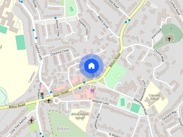 Apartment for rent in Overslade, New Bilton
