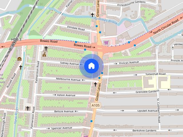Apartment for rent in Bowes Park, Greater London