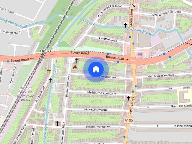 Apartment for rent in Palmers Green, Greater London