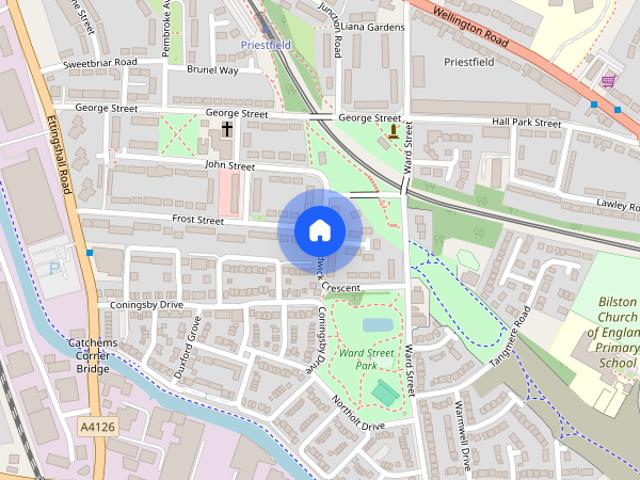 House for rent in Ettingshall, West Midlands