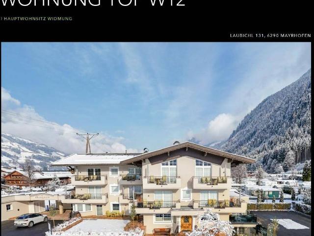 Apartment kaufen in Hollenzen, Mayrhofen