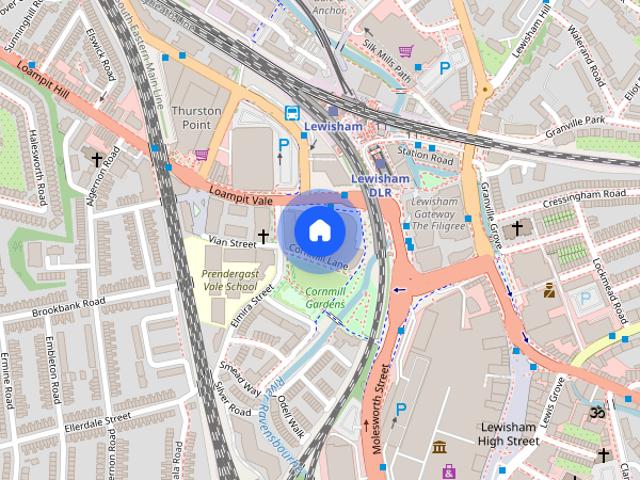 Apartment for rent in London Borough of Lewisham, Ladywell
