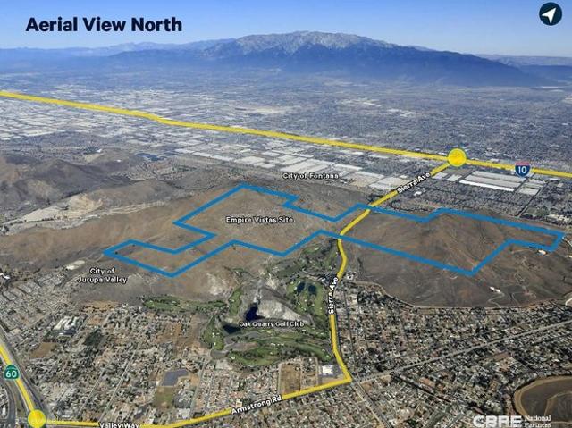 Land for sale in Fontana, California
