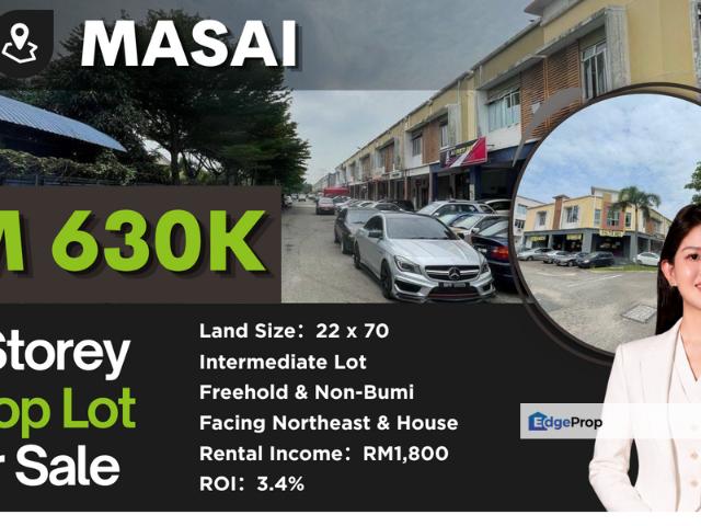 Shop for sale in Johor Bahru