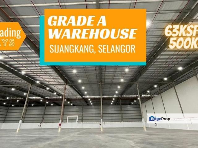 Warehouse for rent in Selangor