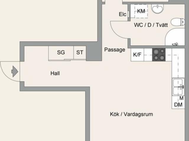 Bostadsrätt till salu i Uppsala