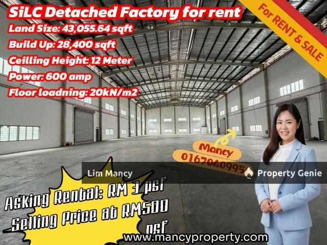 Warehouse for sale in Southern Industrial and Logistics Clusters, Iskandar Puteri