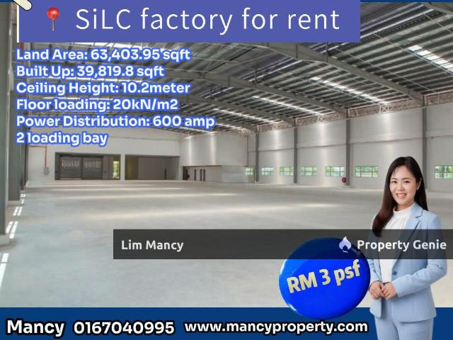 Warehouse for rent in Bukit Ledang, Johor