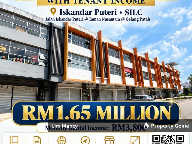 Shop Office for sale in Southern Industrial and Logistics Clusters, Iskandar Puteri