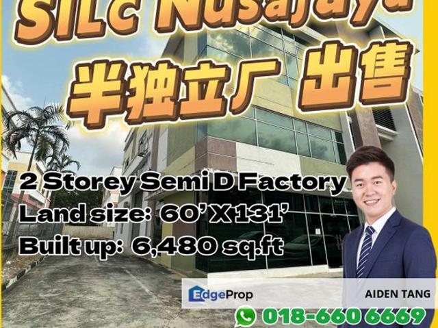 Warehouse for sale in Bukit Ledang, Johor