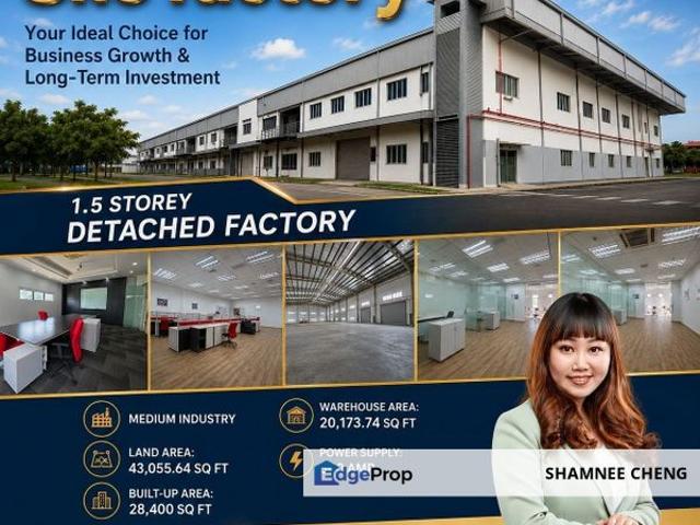 Warehouse for sale in Bukit Ledang, Johor