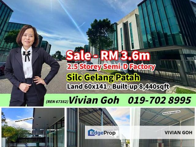 Warehouse for sale in Bukit Ledang, Johor