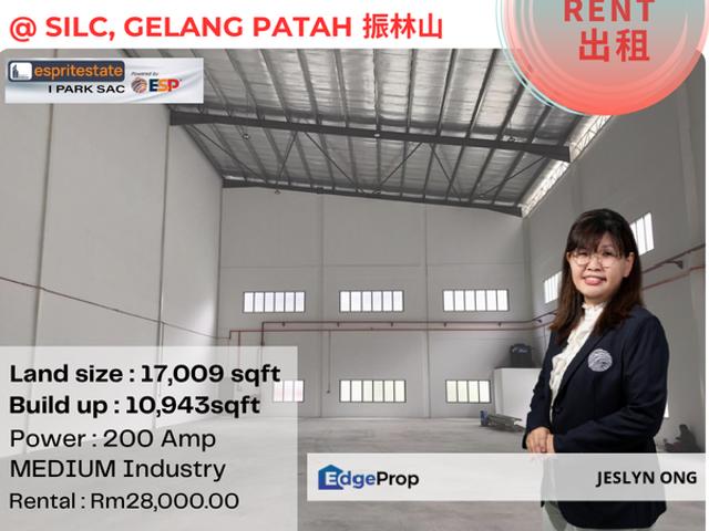 Warehouse for rent in Bukit Ledang, Johor