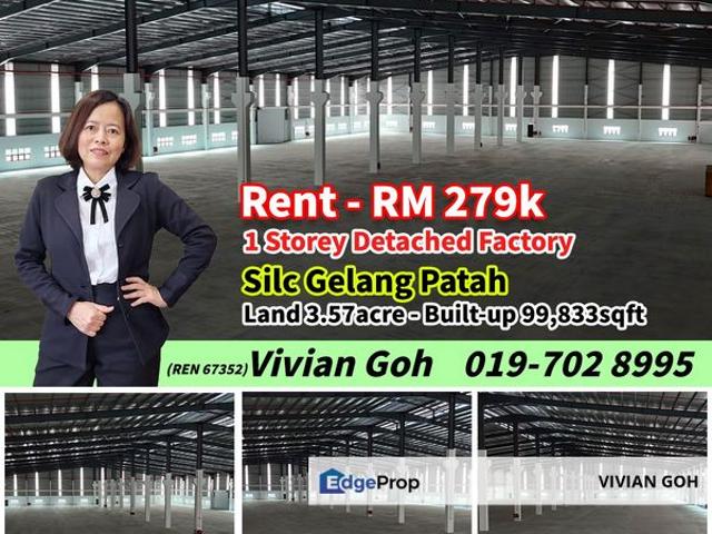 Warehouse for rent in Bukit Ledang, Johor