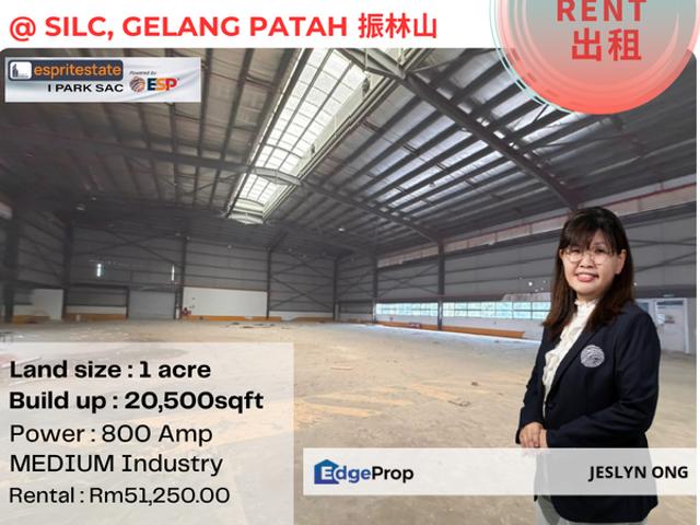 Warehouse for rent in Bukit Ledang, Johor