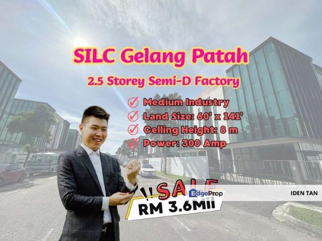Warehouse for sale in Bukit Ledang, Johor