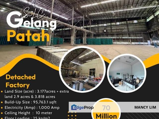 Warehouse for sale in Bukit Ledang, Johor