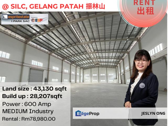 Warehouse for rent in Bukit Ledang, Johor