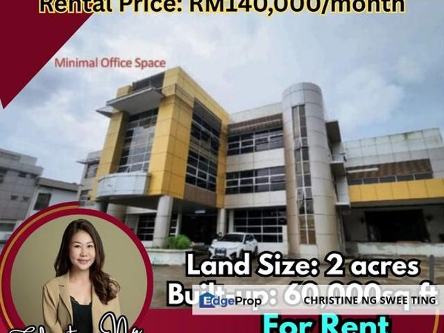 Warehouse for rent in Bukit Ledang, Johor