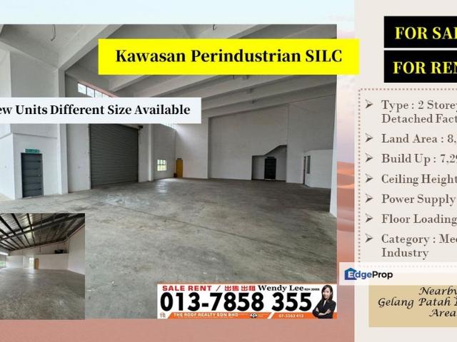 Warehouse for rent in Bukit Ledang, Johor
