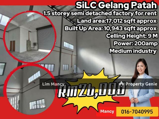 Warehouse for rent in Bukit Ledang, Johor