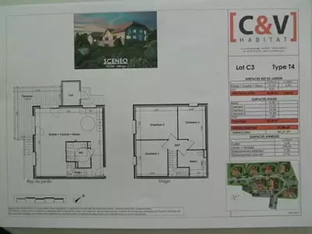 Appartement vente à Annecy, Sillingy