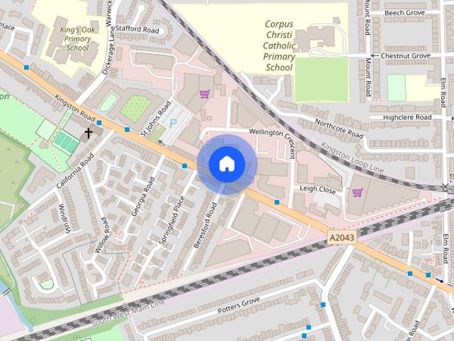 Room for rent in New Malden, Greater London