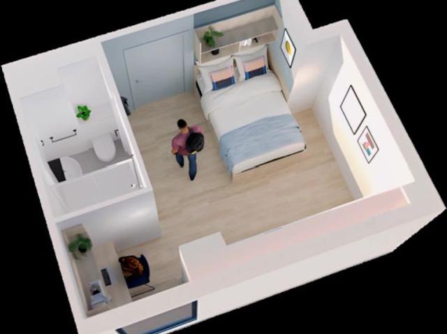 Studio for rent in Queen's Quarter, Northern Ireland