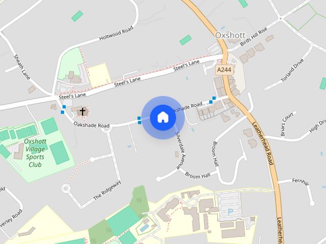 House for rent in Oxshott, Elmbridge