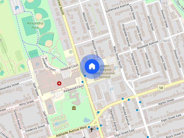 Apartment for rent in O'Neill, Oshawa
