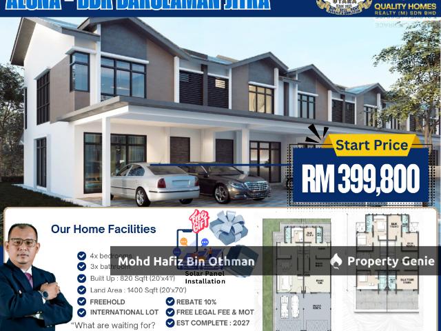 Terraced House for sale in Jitra, Kedah