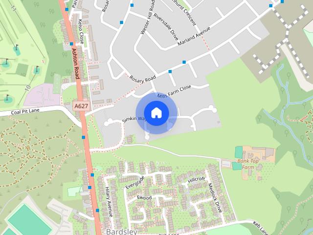 House for rent in Hathershaw, Pendock