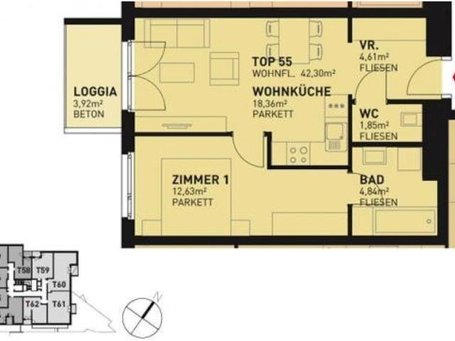 Apartment mieten in Simmering, Wien