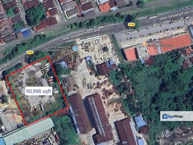 Warehouse for rent in Kg. Baru Simpang Pulai, Majlis Bandaraya Ipoh