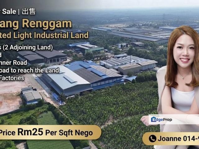 Warehouse for sale in Rengam, Johor
