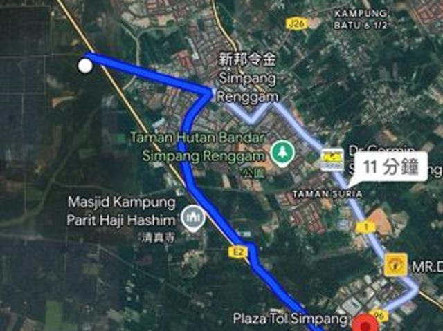 Shop for sale in Rengam, Johor