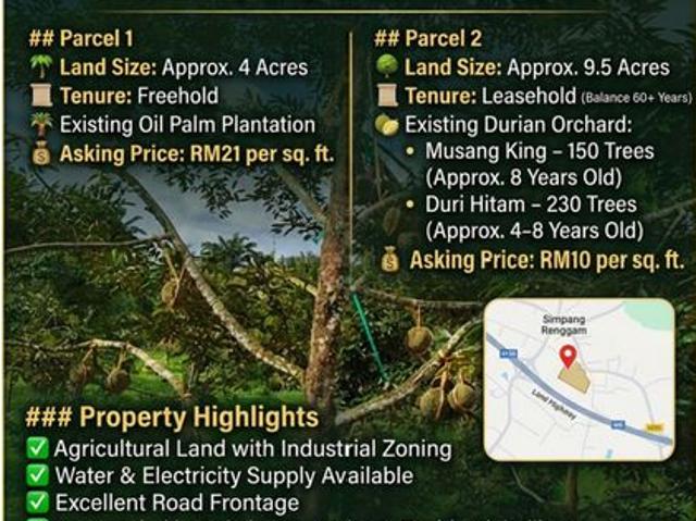 Shop for sale in Rengam, Johor